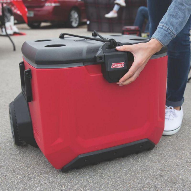 Caixa Térmica Rugged c/ Rodas 52 Litros - Coleman - Caixa Térmica